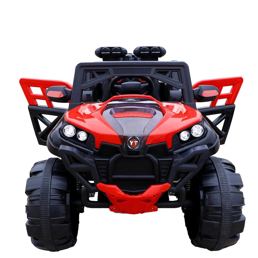Unleash Adventure 4x4 Jeep Ride On Toy with Inflatable Wheels for Kids 2.4G Remote Fun
