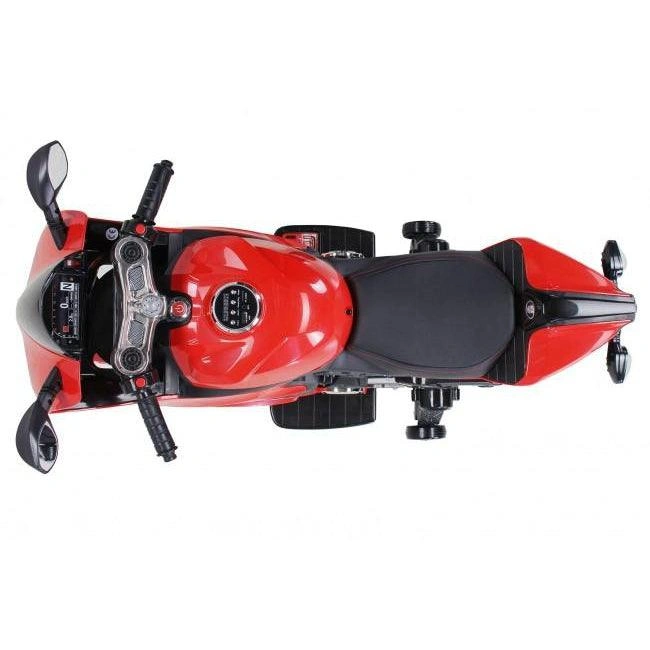 11Cart 12V Ride on Kids Ducati Motor Bike - Metallic Paint